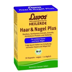 Luvos Heilerde Bio Haar & Nagel Plus Kapseln, 30 St