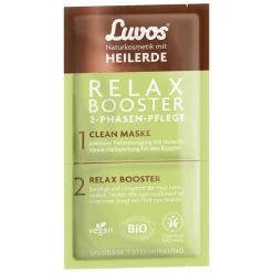Luvos Heilerde Relax Booster & Clean Maske 2 + 7,5ml, 1 P