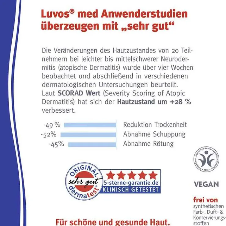 Luvos Naturkosmetik Med Wasch- und Duschlotion, 30 ml