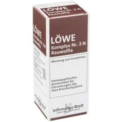 Löwe Komplex Nr. 3 N Rauwolfia Tropfen, 100 ml