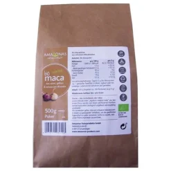 Maca 100% Pur Bio Pulver, 500 g