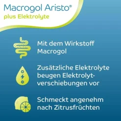 Macrogol Aristo plus Elektrolyte 13,72 g Ple, 100 St