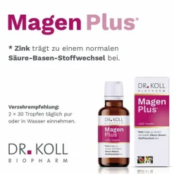 Magen Plus Dr. Koll Gemmo Komplex Feige Linde Zink, 50 ml