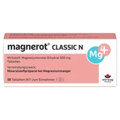 magnerot® CLASSIC N Magnesium Tabletten, 50 St
