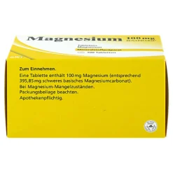 Magnesium 100 mg Jenapharm Tabletten, 100 St