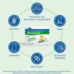 Magnesium Diasporal 300 direkt Granulat, 50 St