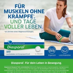 Magnesium Diasporal 100 Lutschtabletten, 100 St