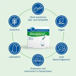 Magnesium Diasporal 300 mg Trinkgranulat, 20 St