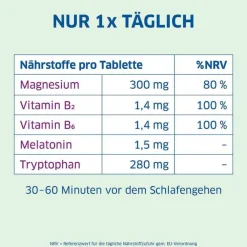 Magnesium Diasporal pro Depot Schneller Einschlafen, 30 St