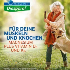 Magnesium Diasporal pro D3 + K2 Muskeln + Knochen direkt Direktgranulat, 30 St