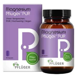 Magnesium Pflüger Pur 125 mg Kapseln, 90 St