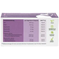 Mama Gut Schwangerschaft mit Folsäure 3-Monats-Packung Kapseln vegan, 90 St