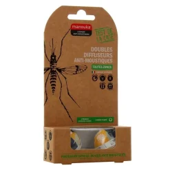 Manouka Mückenschutz Double Diffusor gelb , 1 P