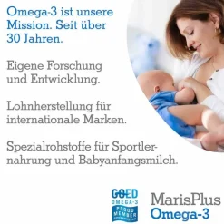 Maris Plus Omega-3 flüssig Zitrone, 150 ml