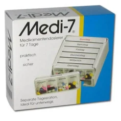 Medi 7 Medikamenten Dosierer, 1 St