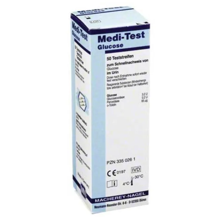 Medi Test Glucose Teststreif, 50 St