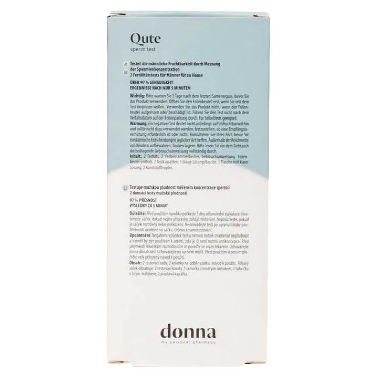 Medis Qute Sperma Test, 2 St