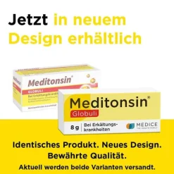 Meditonsin Globuli bei Erkältung, 8 g
