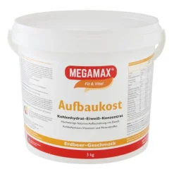 Megamax Aufbaukost Erdbeere Pulver, 3 kg