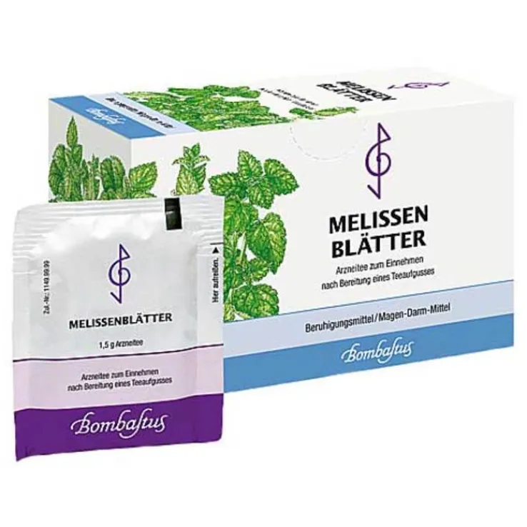 Melissen Blättertee Filterbeutel, 20X1.5 g