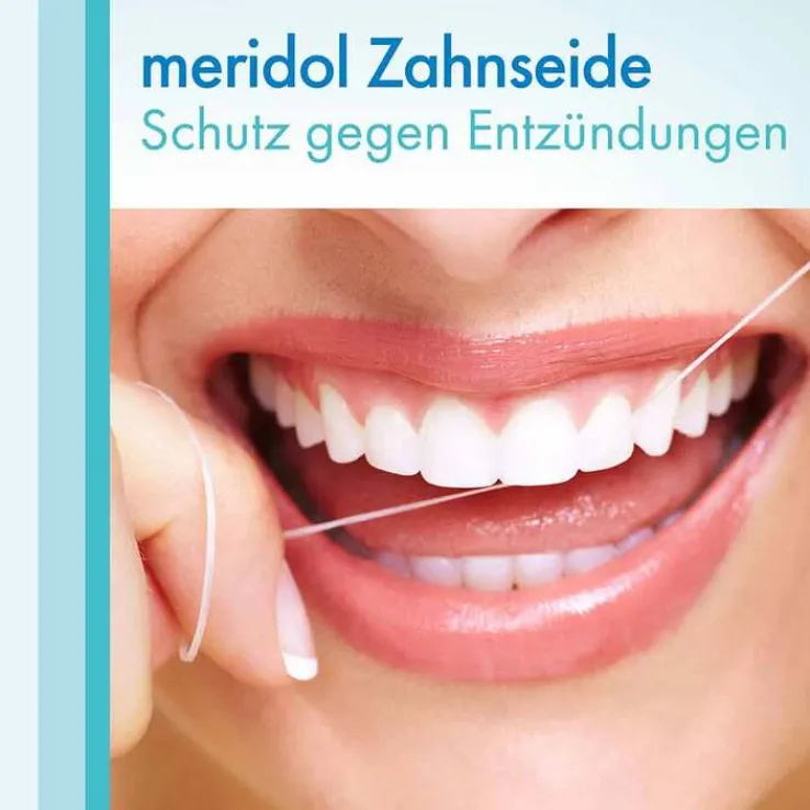 Meridol Flausch Zahnseide gewachst, 40 m
