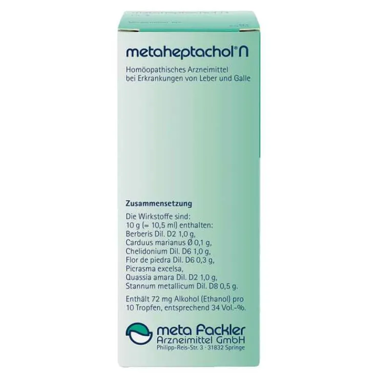 Metaheptachol N Tropfen zum Einnehmen, 50 ml
