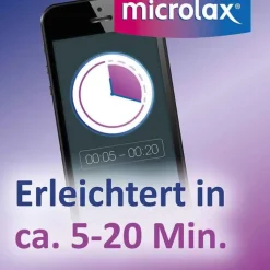 microlax Abführmittel bei Verstopfung, 9X5 ml