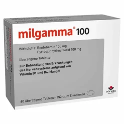 milgamma® 100 mg Vitamin B1 + Vitamin B6 Tabletten, 60 St