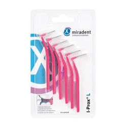 Miradent Interdentalbürste I-Prox L 0,4 mm pink, 6 St