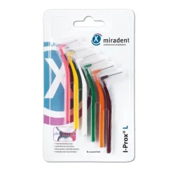 Miradent Interdentalbürste I-Prox L sortiert, 6 St