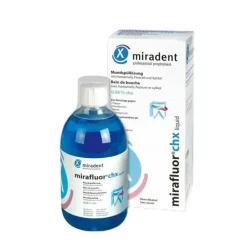 Miradent Mundspüllösung mirafluor chx 0,06%, 500 ml