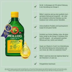 Möller`s Omega-3 Zitronengeschmack Öl, 500 ml