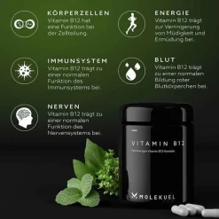 Molekuel Premium Vitamin B12-Komplex, 120 St