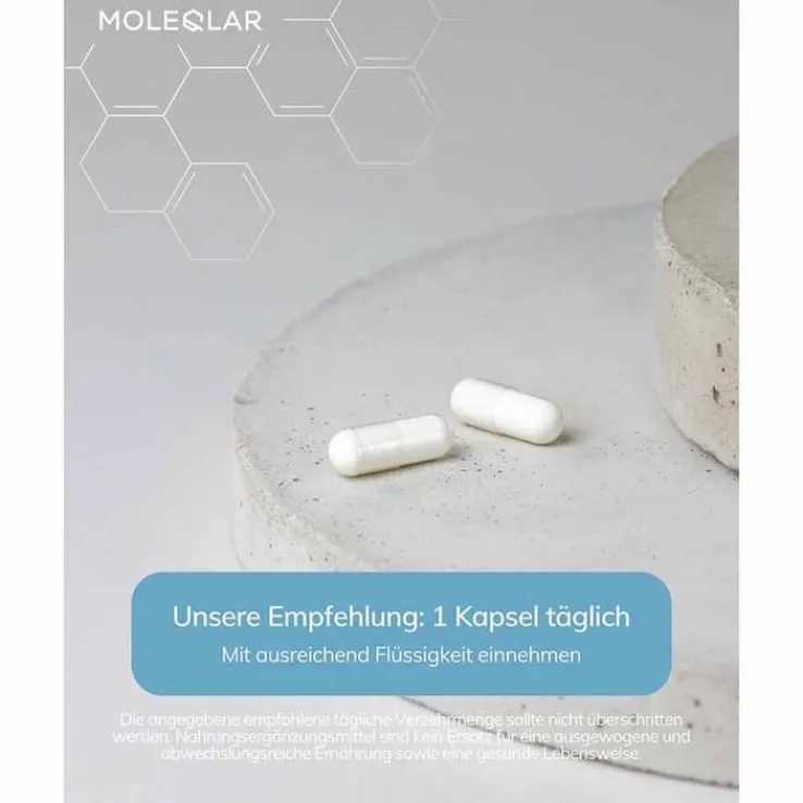 Moleqlar Glucosamin D-Glucosaminsulfate Kapseln, 90 St
