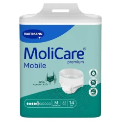 Molicare Premium Mobile 5 Tropfen Größe M, 14 St