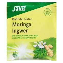 Moringa Ingwer Kräutertee Kraft der Natur Salus, 15 St