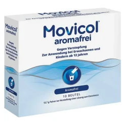 Movicol aromafrei Pulver zur Her.e.Lösung zum Einnehmen MP, 10 St