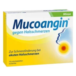 Mucoangin Minze 20 mg Lutschtabletten, 18 St