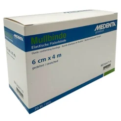 Mullbinden elastisch 4 m x 6 cm, 20 St