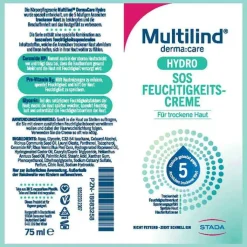 Multilind Dermacare Hydro SOS Feuchtigkeits-Creme, 75 ml