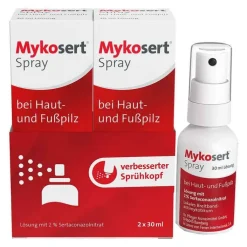 Mykosert® Spray bei Haut- und Fußpilz, 2X30 ml
