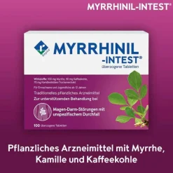 MYRRHINIL-INTEST überzogene Tabletten, 100 St