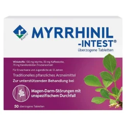 MYRRHINIL-INTEST überzogene Tabletten, 50 St
