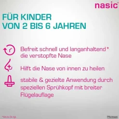 nasic für Kinder Nasenspray, 2x10 ml