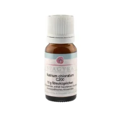 Natrium chloratum C 200 Globuli, 10 g
