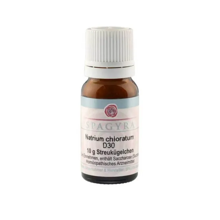 Natrium chloratum D 30 Globuli, 10 g