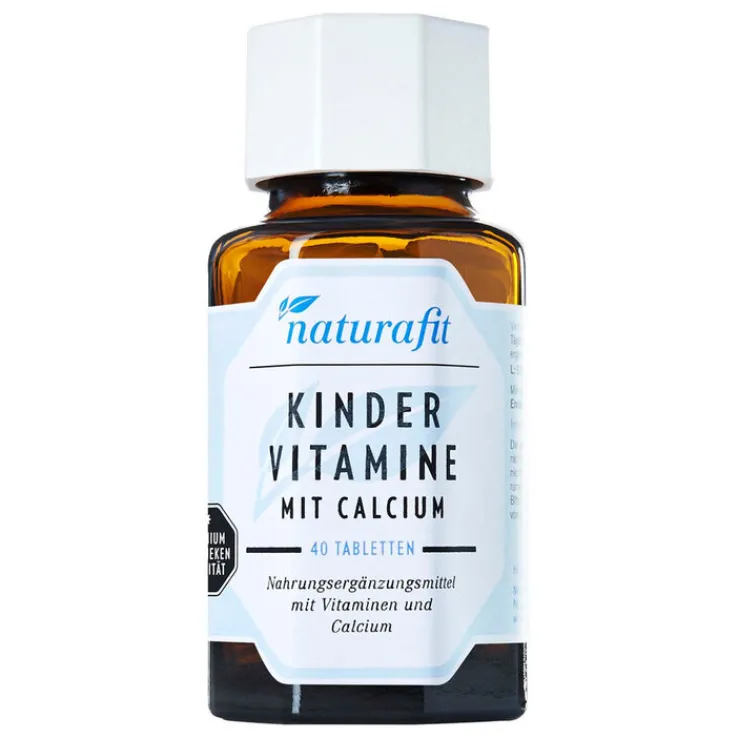 Naturafit Kindervitamine mit Calcium Lutschtbl., 40 St