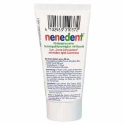 Nenedent Kinderzahncreme homöopathieverträglich mit Fluorid, 50 ml