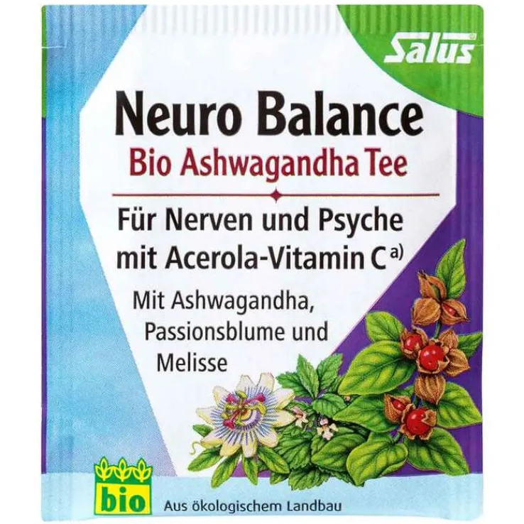 Neuro Balance Bio Ashwagandha Tee Salus Filterbeutel , 15 St