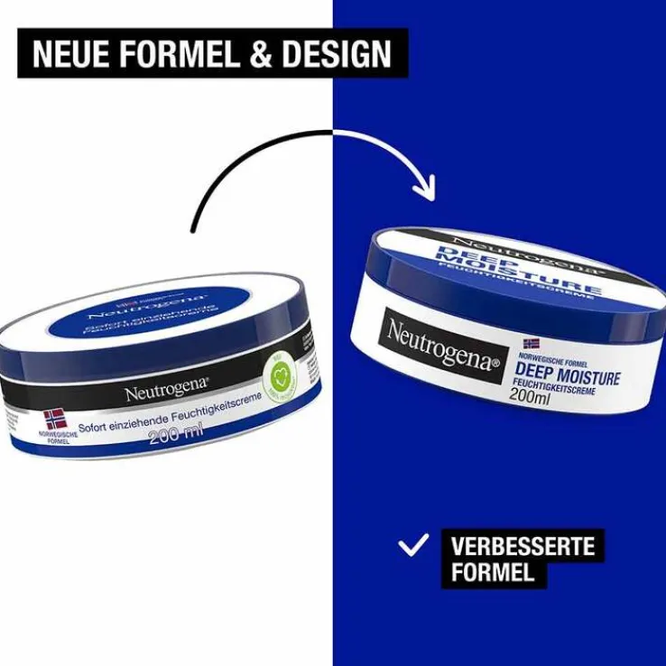 Neutrogena norwegische Formel sofort einziehende Feuchtigkeitscreme, 200 ml